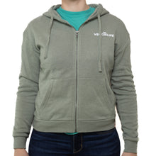 Load image into Gallery viewer, Zipper Hoodie - Pea
