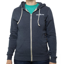 Load image into Gallery viewer, Zipper Hoodie - Denim
