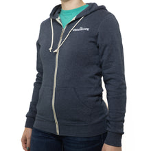 Load image into Gallery viewer, Zipper Hoodie - Denim
